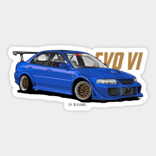 Evolution VI Sticker